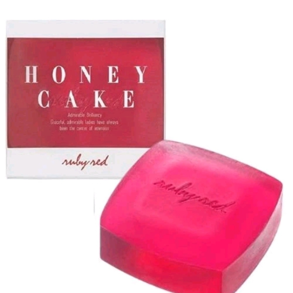 Shiseido Honeycake Ruby Red Soap New
